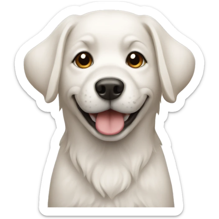 Cute dog  sticker