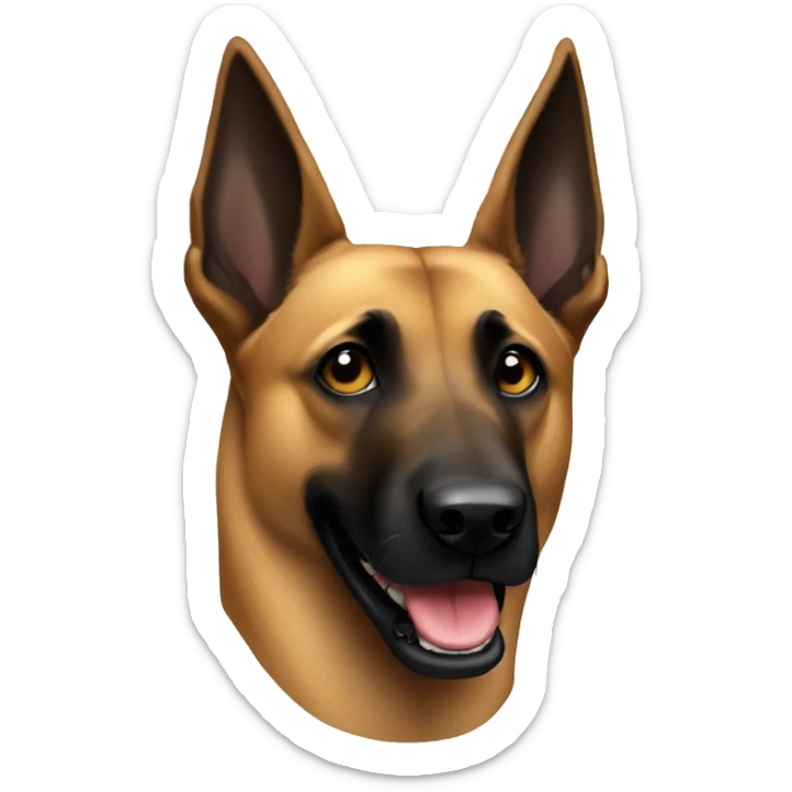 belgian malinois  sticker