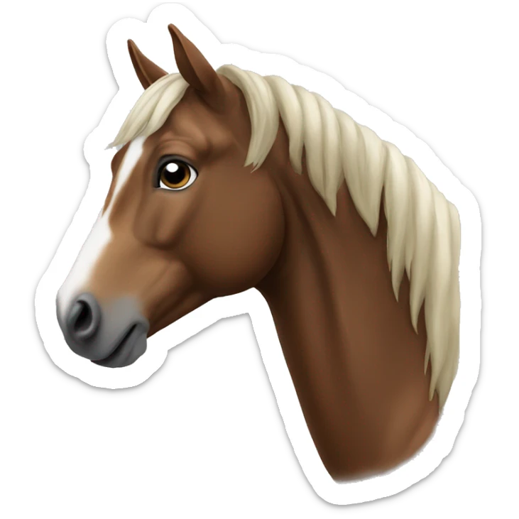 Horse sticker