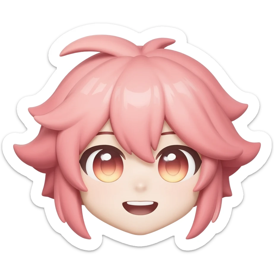 a "Hilichurl" from Genshin Impact sticker