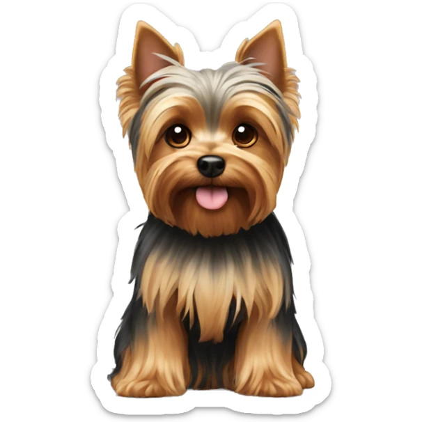 Yorkshire terrier sticker