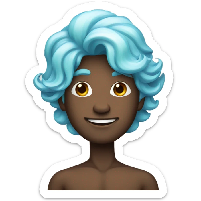 Male Mermaid sticker