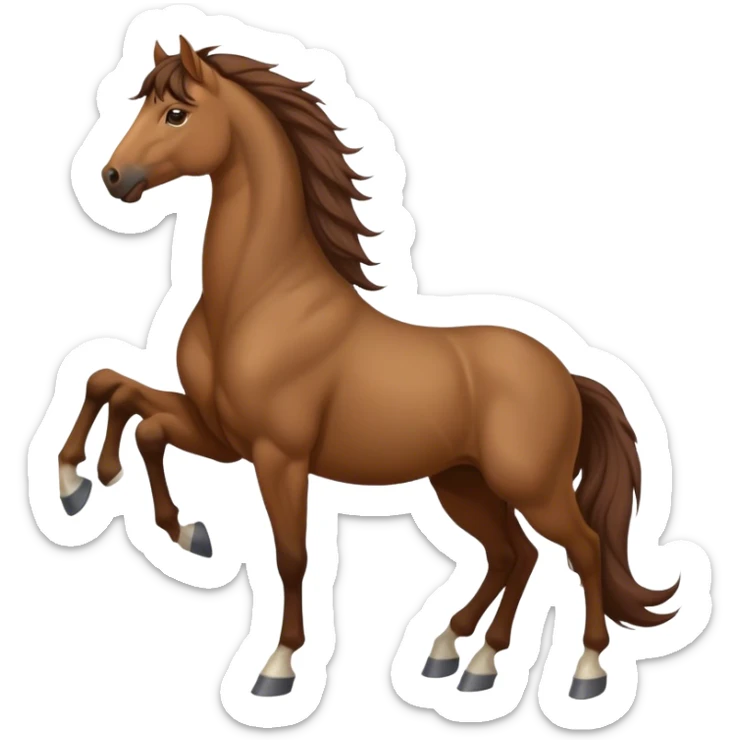 centaur a creature with the upper body of a man, and lower body of a horse sticker