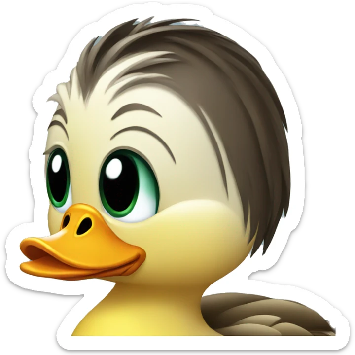 Duck sticker