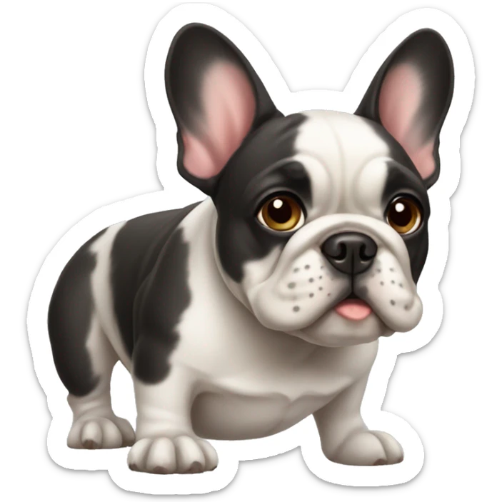 french bulldog sticker