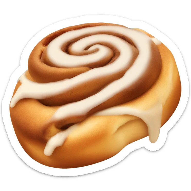 Cinnamon bun sticker
