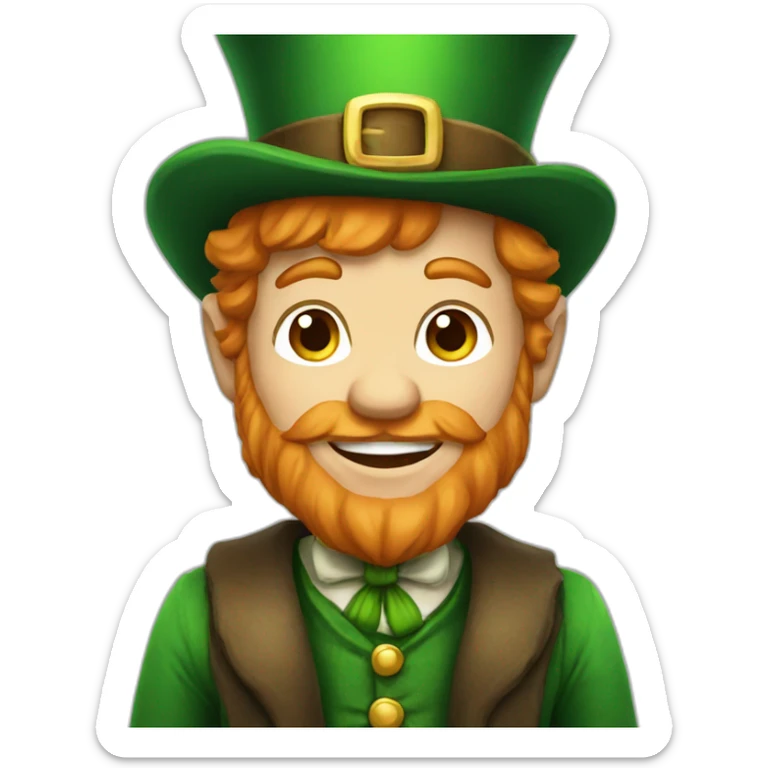 Leprechaun sticker