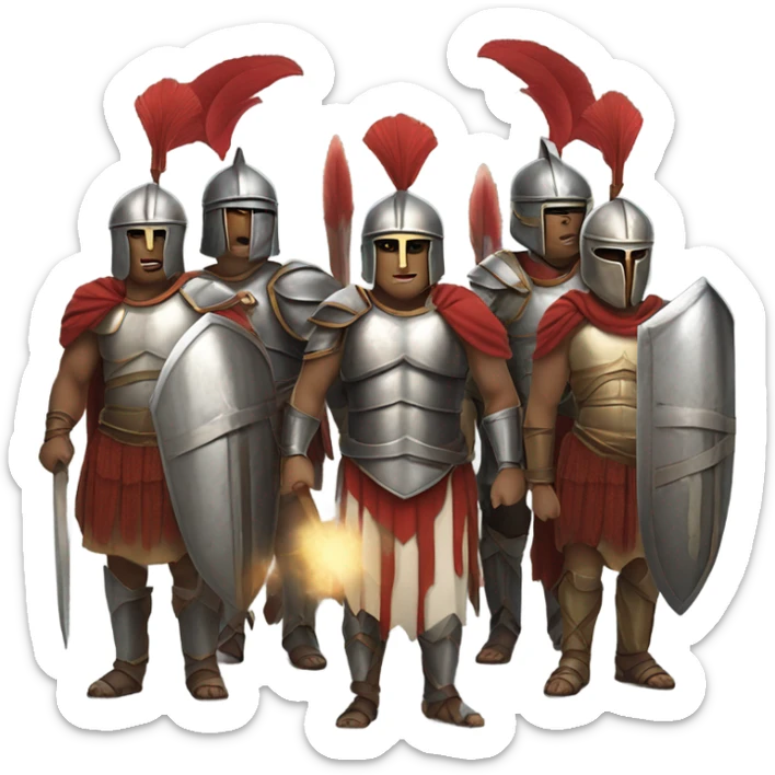 Spartan party  sticker