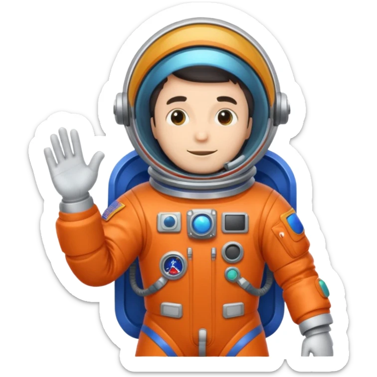 Cosmo dandy world  sticker