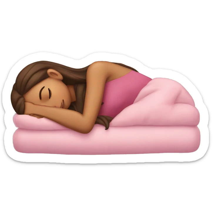 Ariana Grande sleeping sticker