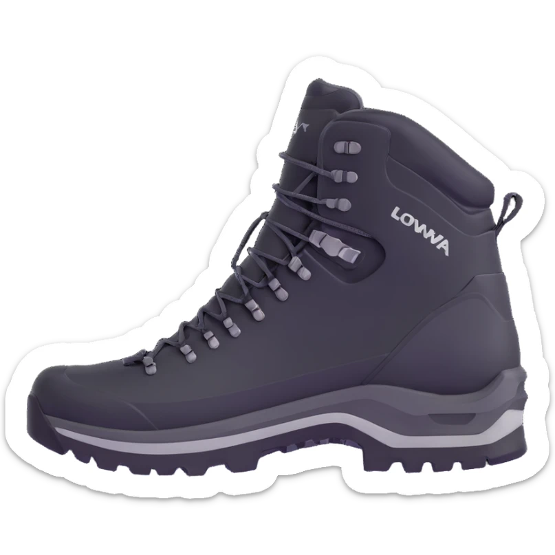 Lowa hiking boot GTX Cephyr, rugged outdoor footwear sticker