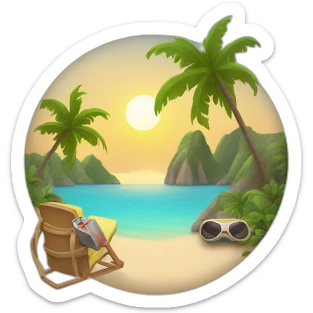 vacation sticker