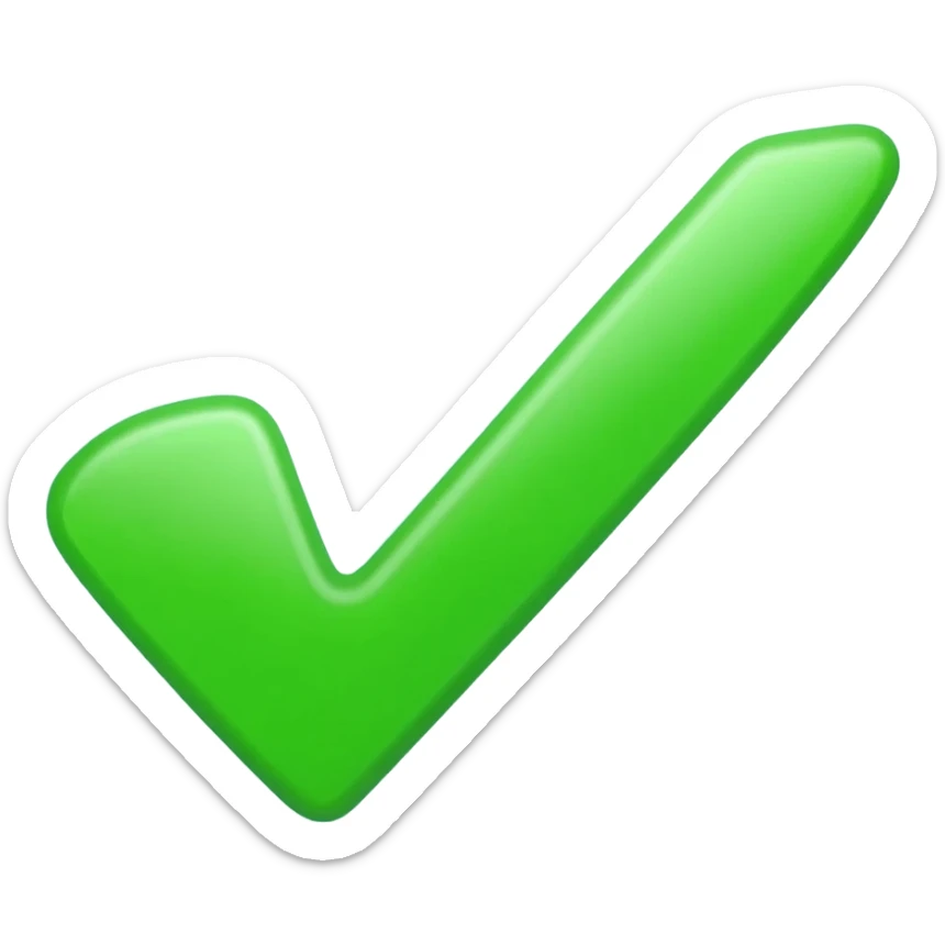 Verification emoji sticker