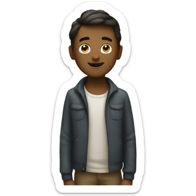 emoji de emoción, ternura, lágrimas de alegria, agradecimiento  sticker