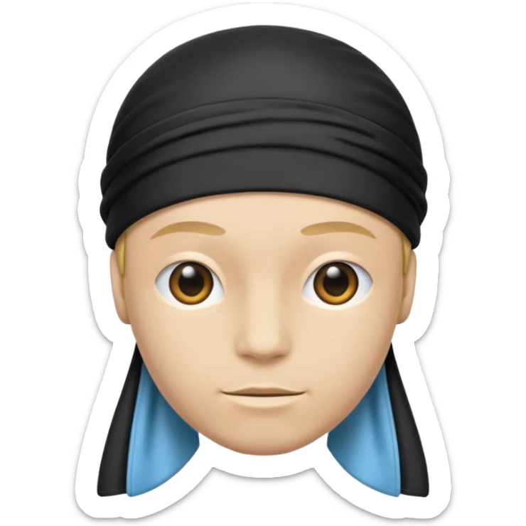 make a durag emoji but just the durag not the person in the durag sticker