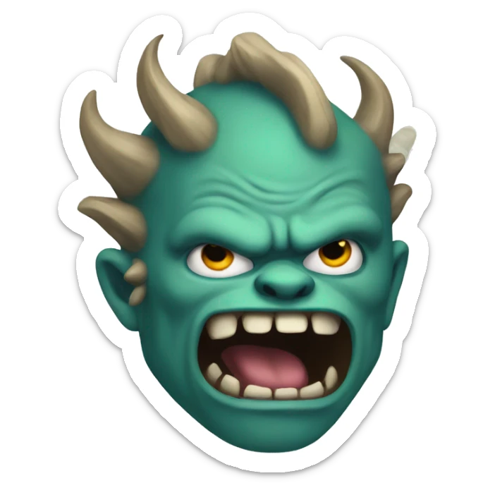 Monster sticker
