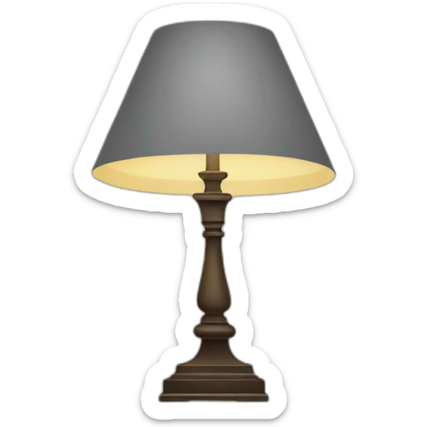 Lamp sticker