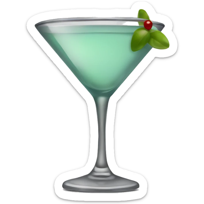 Martini glass  sticker