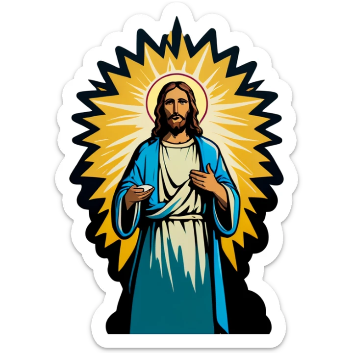 Jesus sticker