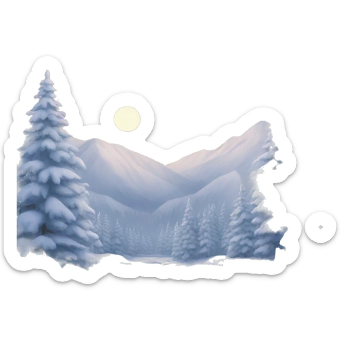 winter sticker