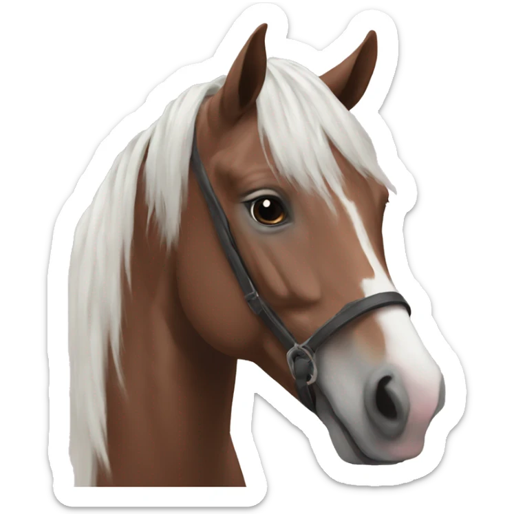 Aesthetic horses  sticker