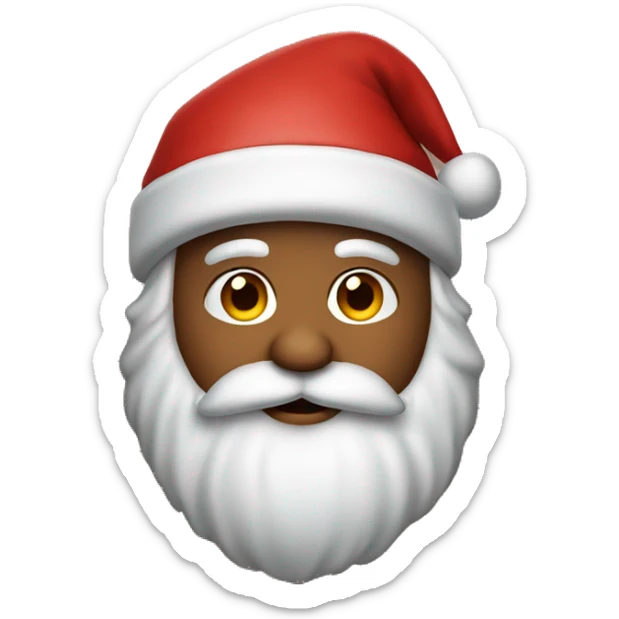 santa claus sticker