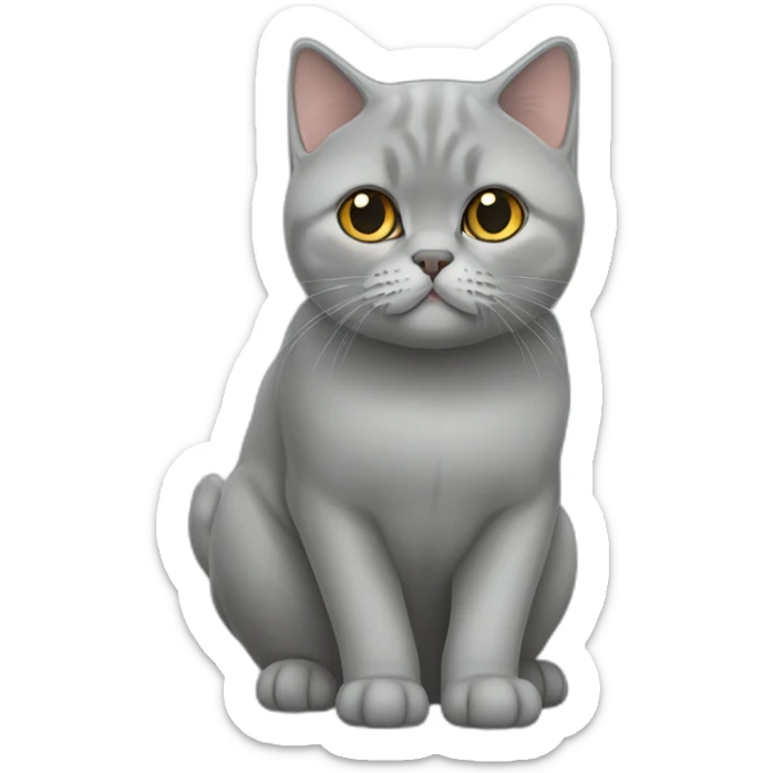 british shorthair sticker