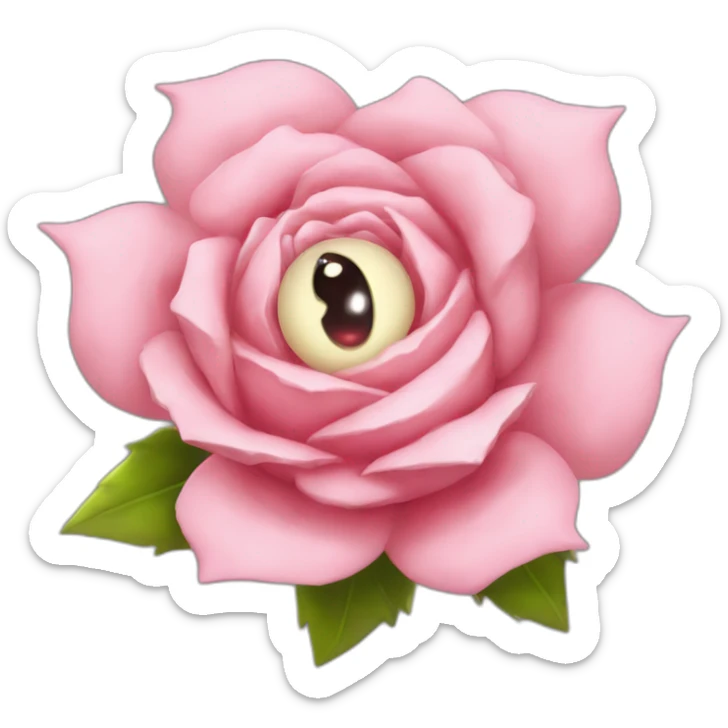 A Pokémon that looks like a huge rose with eyes electric thorns instead of petals. It generates electricity to defend itself. sticker