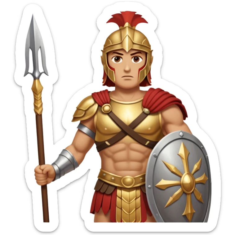 Achilles was the Greeks' finest warrior during the Trojan War. His mother, the nymph Thetis, dipped him in the River Styx to make him invulnerable in battle—except for his heel, where she gripped the baby. During the Trojan War, Achilles achieved fame by slaying Hector outside the city gates. But he didn't have much time to savor his conquest. Achilles died later in battle when an arrow shot by the Trojan prince Paris, guided by the gods, struck the one vulnerable spot on his body: his heel. sticker