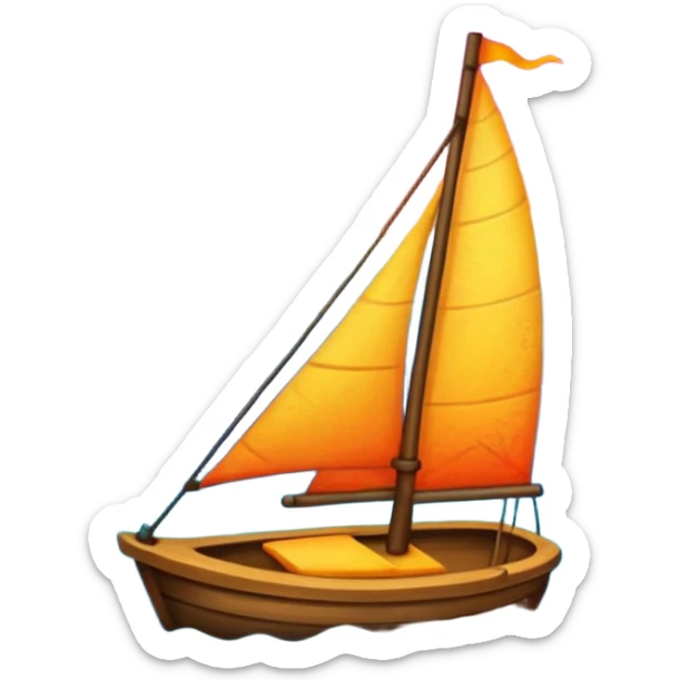 A beautiful drawing on Canvas  sticker