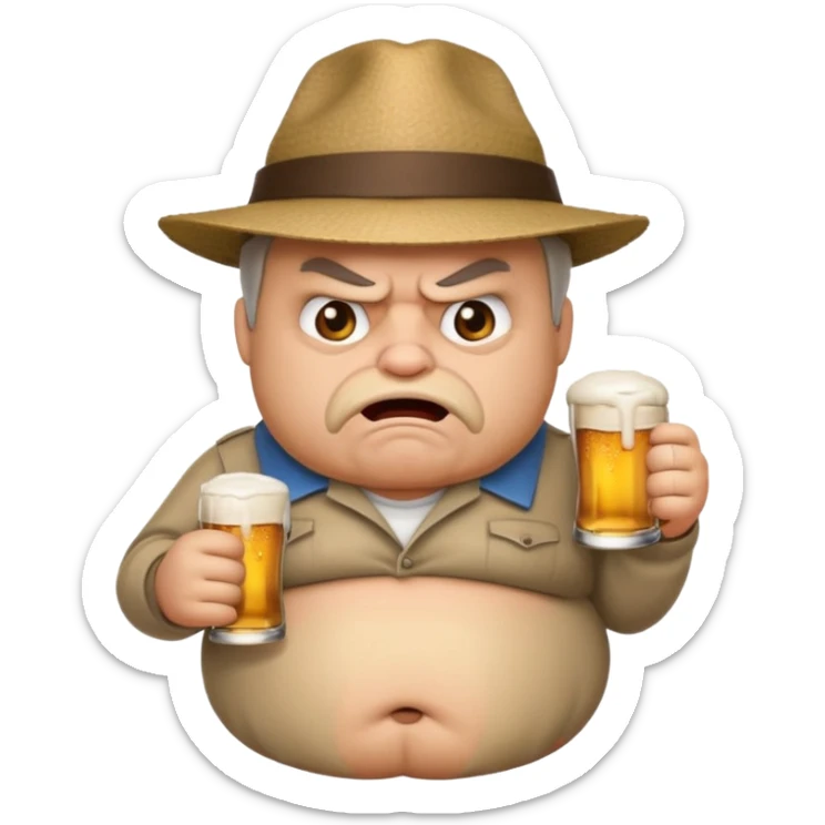 Hello neighbor adlı oyundaki huysuz komşunun emoji sini yap sticker