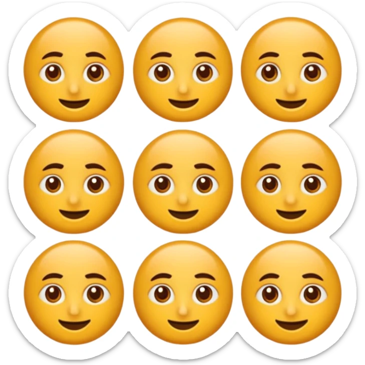 El işareti yumruk yap. Baş parmağı işaret ve orta parmağın arasından çıksın  sticker