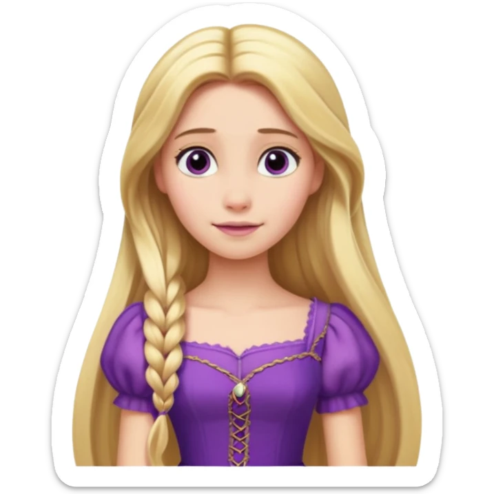 Disney rapulzel  sticker