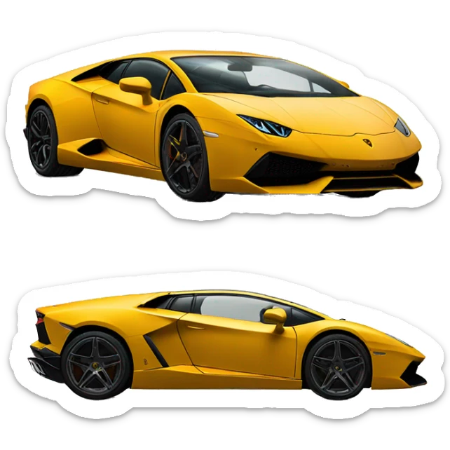 Lamborghini sticker