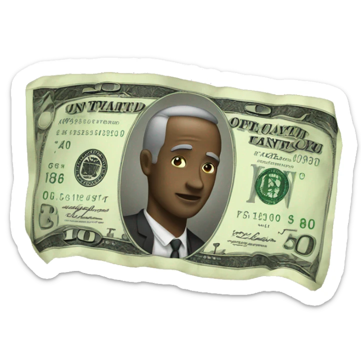 money  sticker