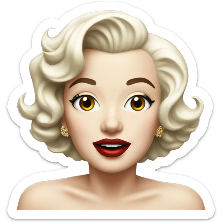 Marilyn Monroe sticker