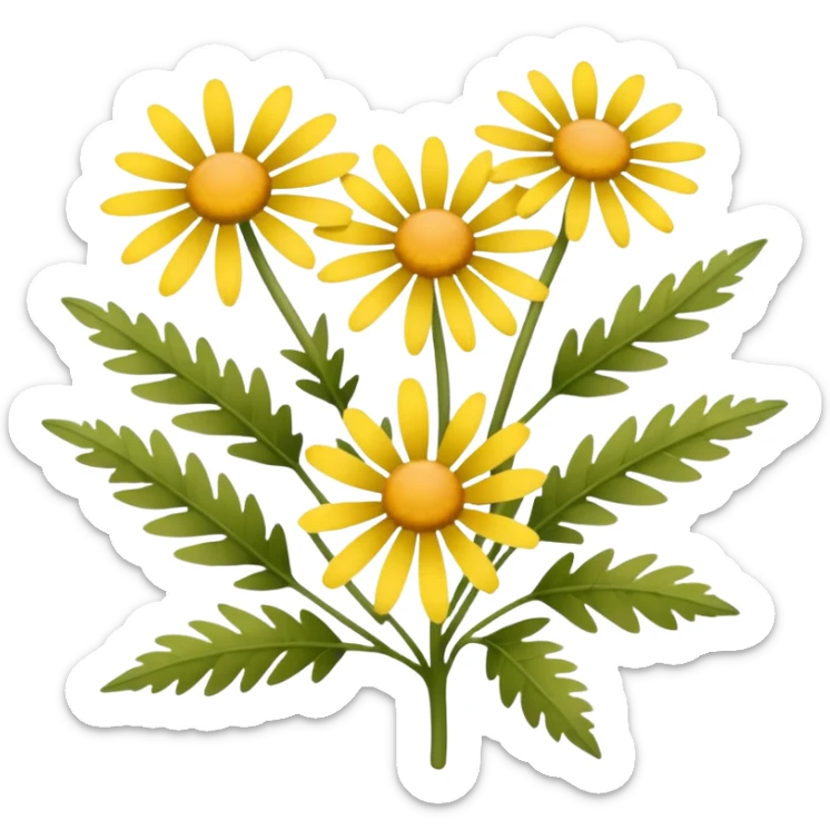 Texas ragwort  sticker