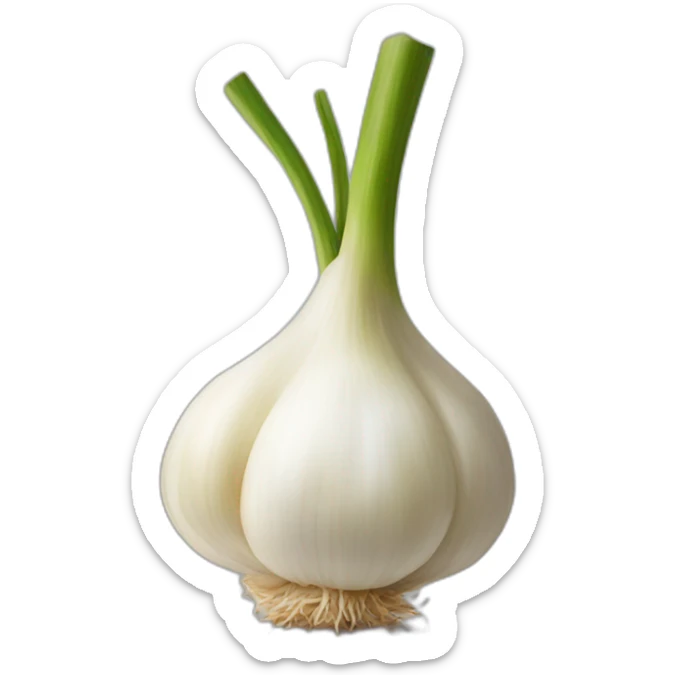 Garlic sticker