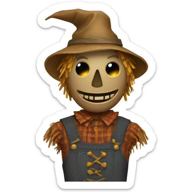 Scarecrow sticker