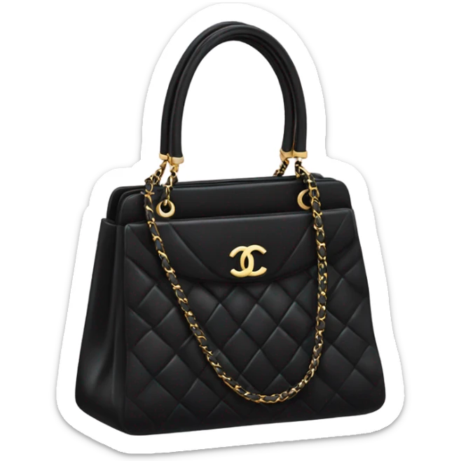 Chanel bag sticker
