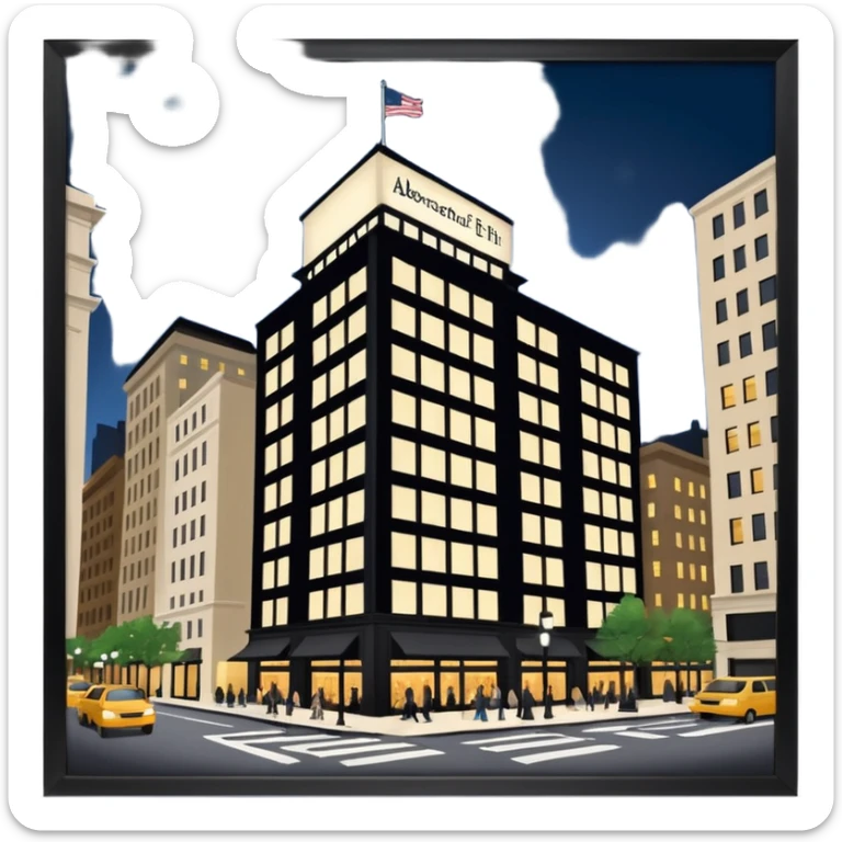 Abercrombie & Fitch in Midtown sticker