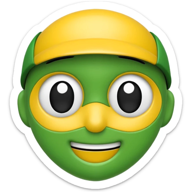 The words Thanks For The Follow with a white background and the words in the colour of the jamaican flag sticker