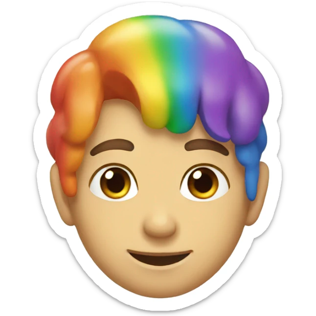 rainbow sticker