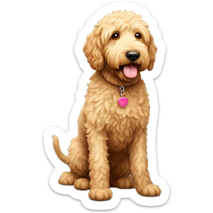 labradoodle heat sticker