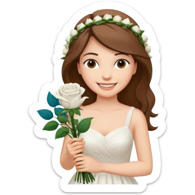 Bride sticker