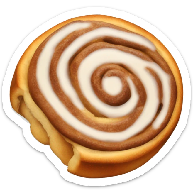 Cinnamon roll sticker