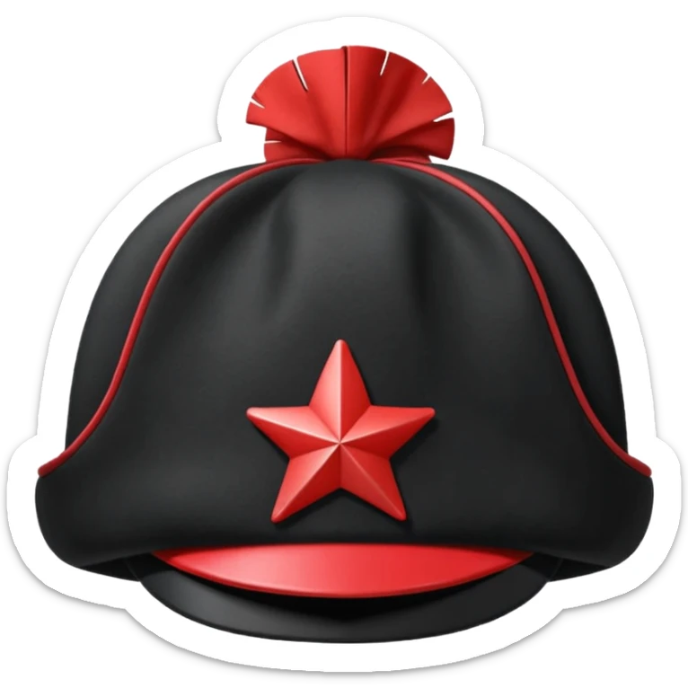 Napoleons  bicorne hat sticker