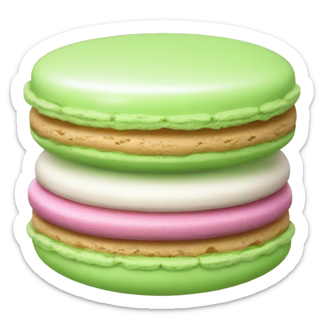 macaron sticker