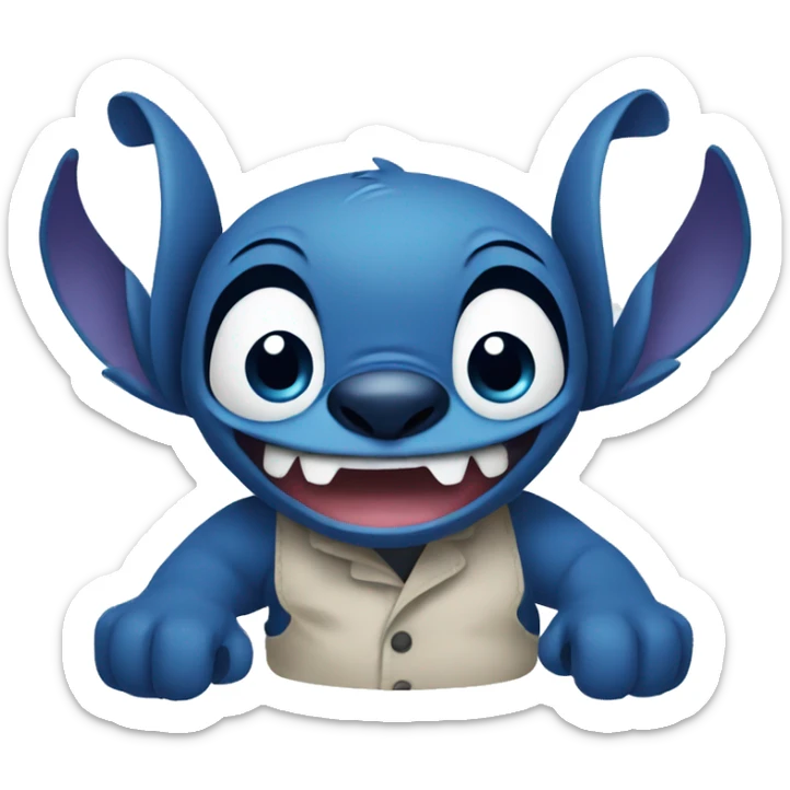 Stitch sticker