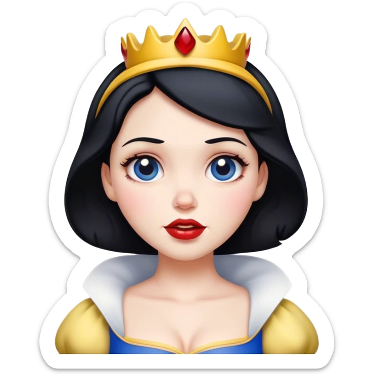 snow white sticker